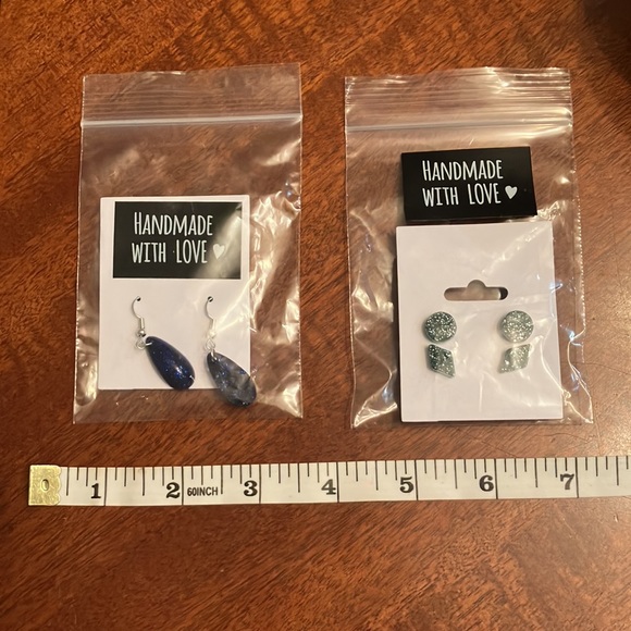 Handmade Resin Earrings (3 pairs) - Great for gifts! - Picture 6 of 6